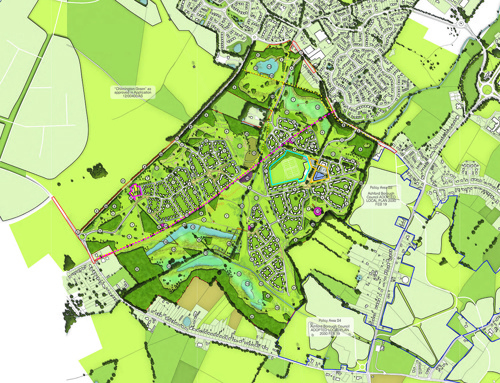 Court Lodge Illustrated Masterplan